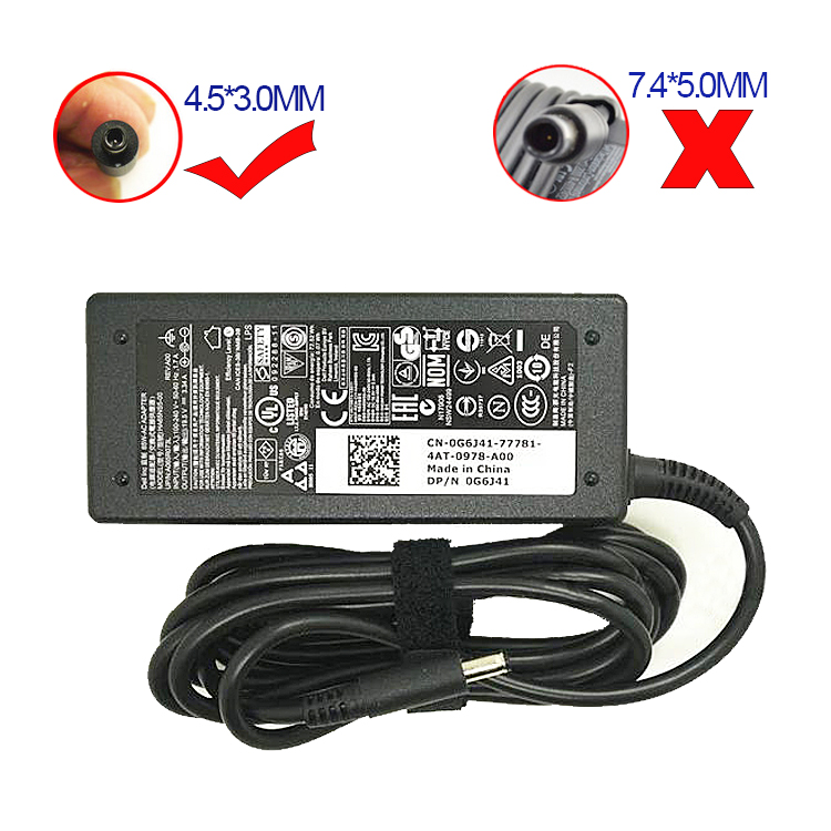 0MGJN9,0GG2WG PC adaptateur pour Dell Inspiron 11 13 14 15 3000/P20T P20T002