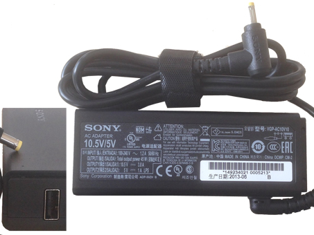 VGP-AC10V10,VGP-AC10V9 PC adaptateur pour 45W Sony VGP-AC10V10 Vaio Duo SVD13225PXB Pro SVP112190X