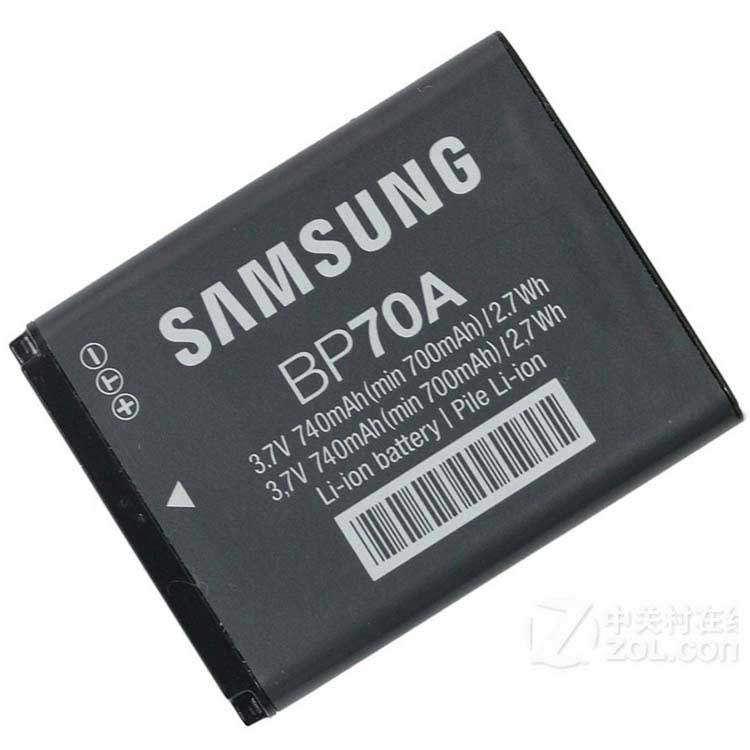 BP70A,BP-70A,BP70,SLB-70A PC batterie pour Samsung ST9 ST89 ES81 PL91 ST75 ST78 ST79 PL171 PL121 ES95 TL125 ST68 ES91 DV90 ES90 