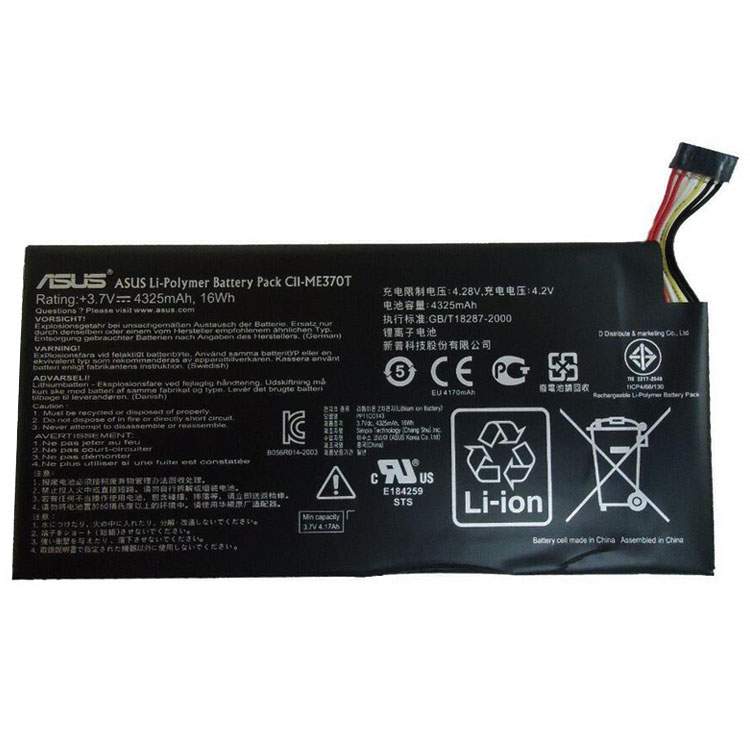 C11-ME370T PC batterie pour Google ASUS Nexus 7