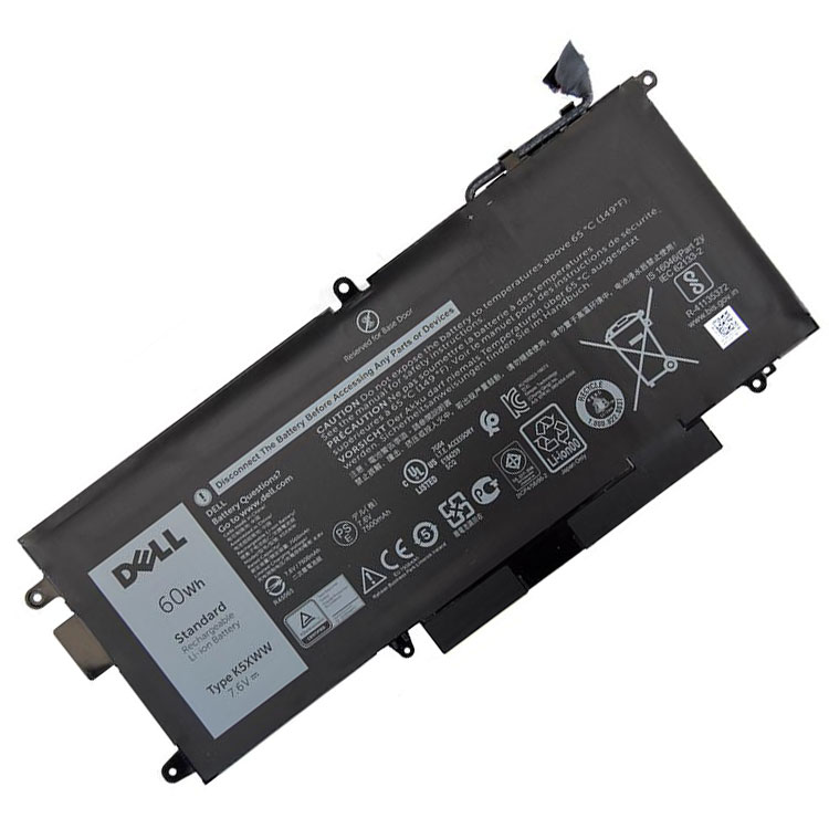 K5XWW,N18GG,725KY  PC batterie pour DELL LATITUDE 5289 7389 7390 2-in-1