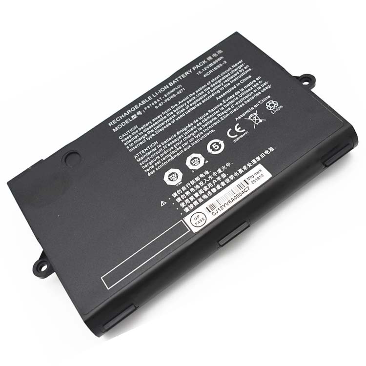 P870BAT-8,6-87-P870S-4271 PC batterie pour Clevo P870TM P870DM P870KM P8700S P775DM