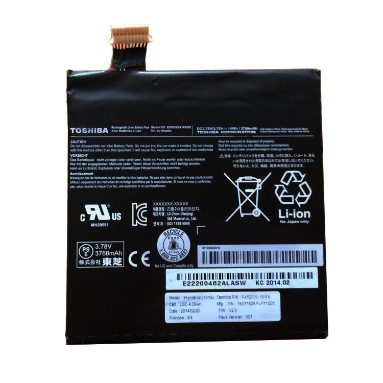 PA5203U-1BRS PC batterie pour Toshiba Encore 2 8"32GB WT8-B Windows Tested GLP
