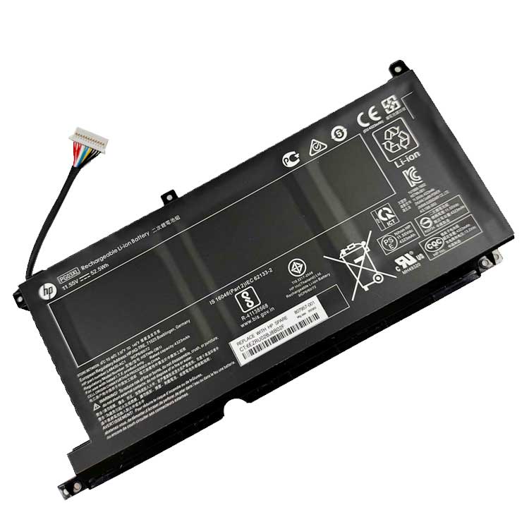 PG03XL PC batterie pour HP Pavilion Gaming 15-DK 15T-DK 15-EC 16-A0032DX 16-A0035NR