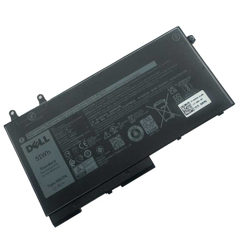 R8D7N PC batterie pour Dell Inspiron 7590 2-in-1 7591 2-in-1 7791 2-in-1 Latitude 5400 E5400 5500 E5500 Precision 3540 M3540 Series