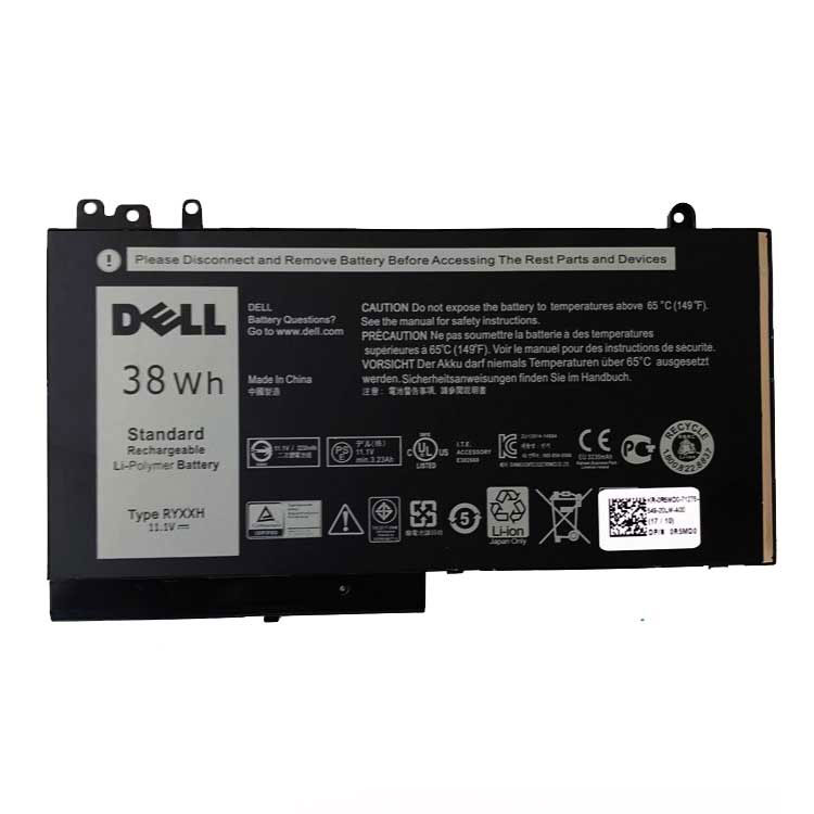 RYXXH,5TFCY PC batterie pour Dell Latitude 12 E5270 E5250 E5550 E5450 5000 3150 3150