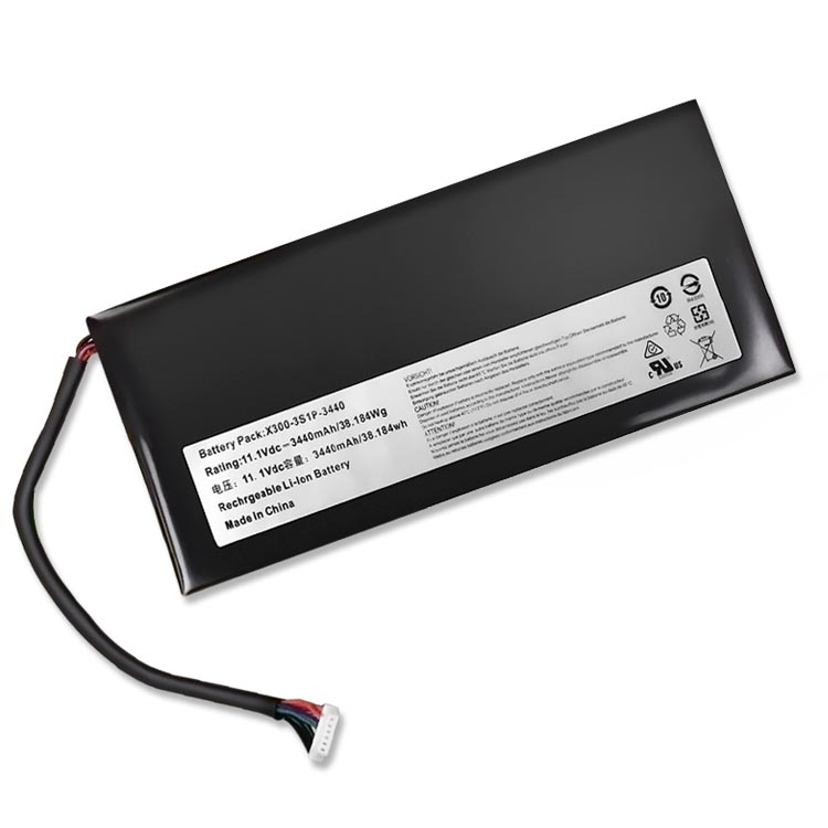 X300-3S1P-3400 PC batterie pour Hasee U45 U43 UI41B HXU4