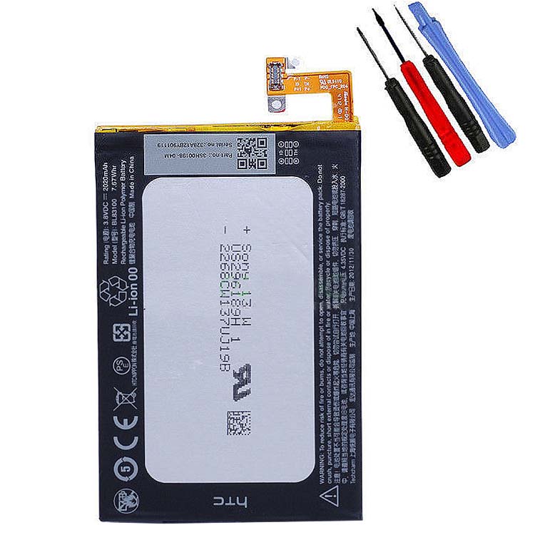 BL83100 smartphone batterie pour HTC Butterfly x920e X920d DNA HTL21 5 inch