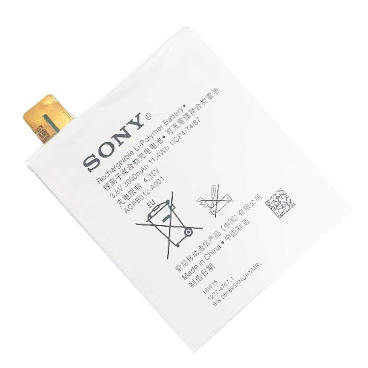 AGPB012-A001 smartphone batterie pour Sony Xperia T2 Ultra XM50h D5303 D5306 3000mAh
