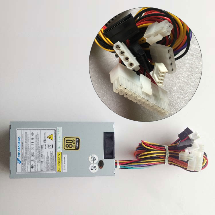 FSP270-60LE  PC alimentation pour FSP Mini ITX/Flex ATX 270W 80 Plus Certified Active PFC 24-Pin