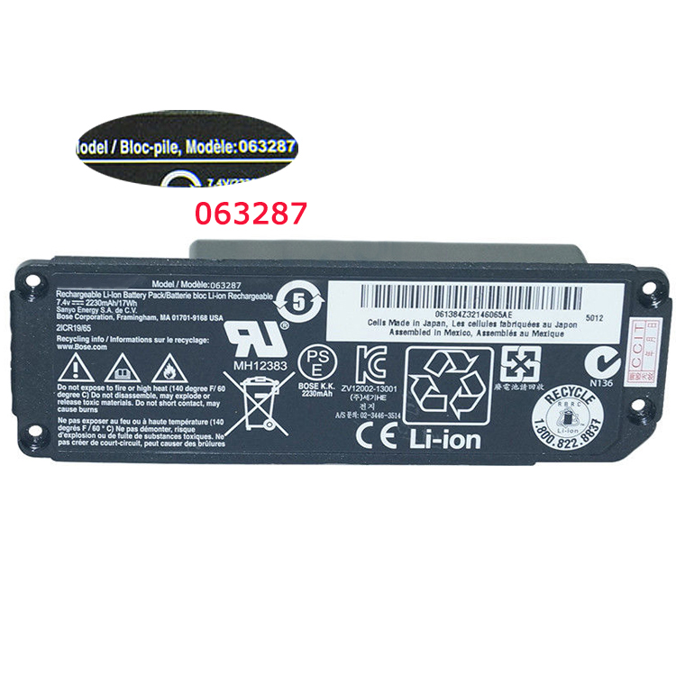 BOSE 063287 Batteries