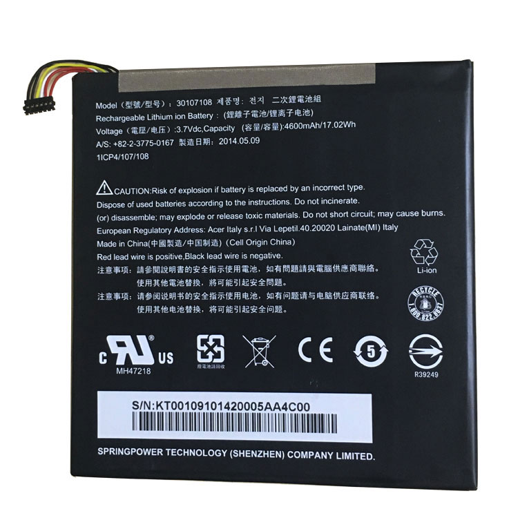 ACER 30107108 Batterie ordinateur portable