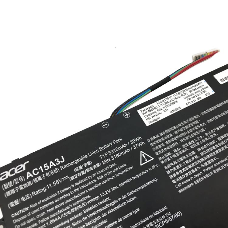 ACER AC15A3J Batterie ordinateur portable