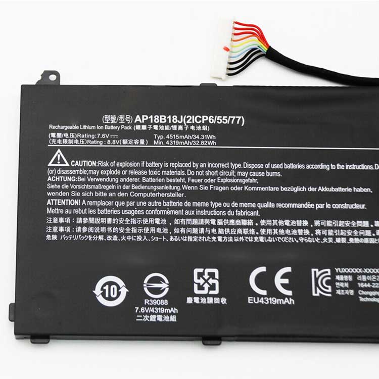ACER AP18B18J Batterie ordinateur portable