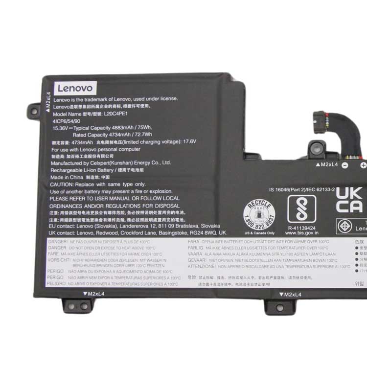 LENOVO L20M4PE1 Batterie ordinateur portable