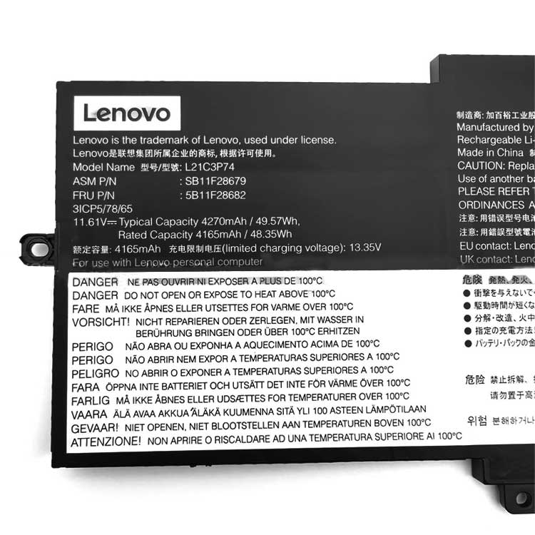 LENOVO L21M3P74 Batterie ordinateur portable