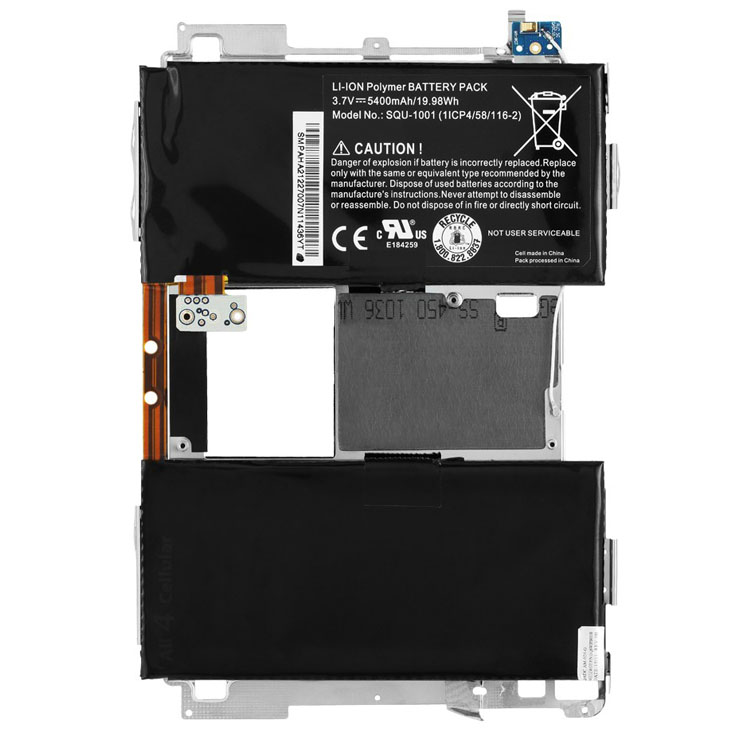 BLACKBERRY 916TA014F 916TA029H 921600001 1ICP4/58/116-2 SQU-1001 Batterie ordinateur portable