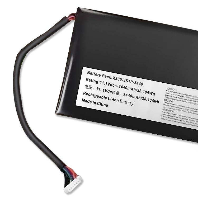 HASEE X300-3S1P-3400 Batterie ordinateur portable