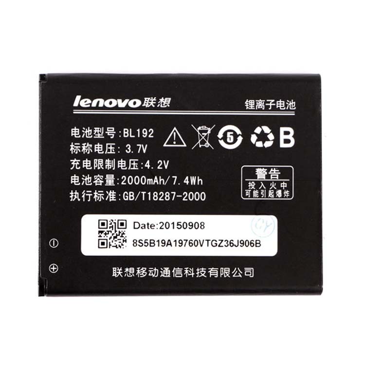 LENOVO BL192 Smartphones Batterie