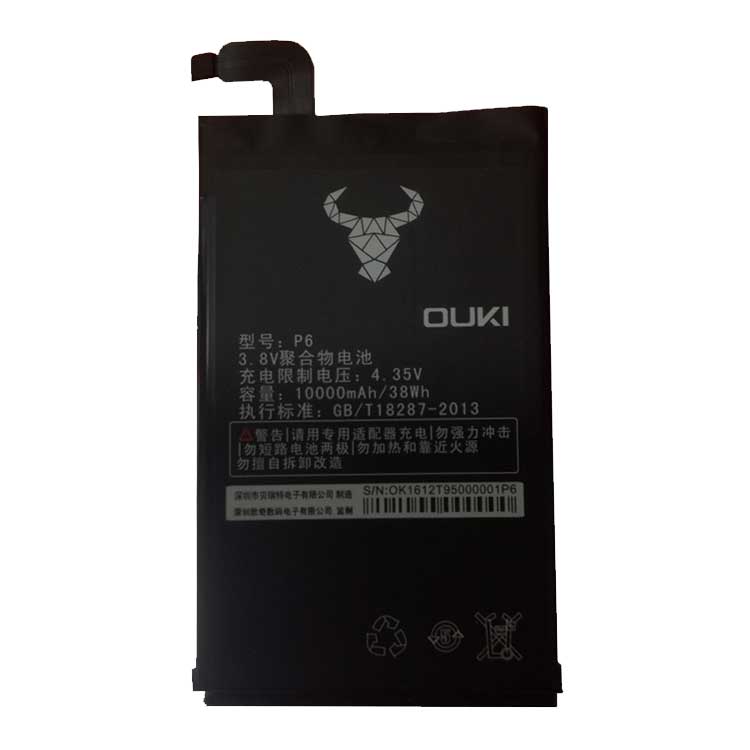 OUKITEL K10000 Smartphones Batterie