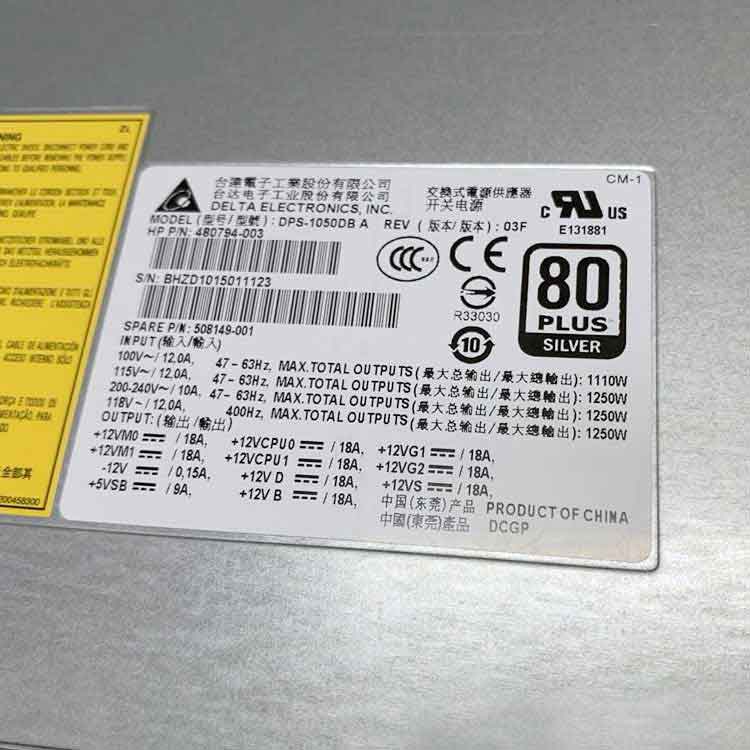 DELTA 508149-001 Alimentation