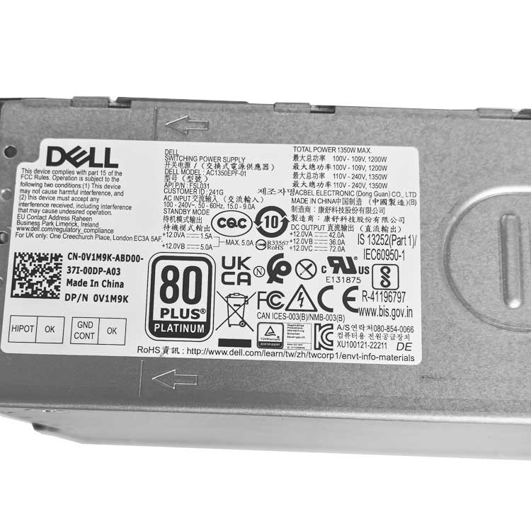 DELL AC1350EPF-01 Alimentation